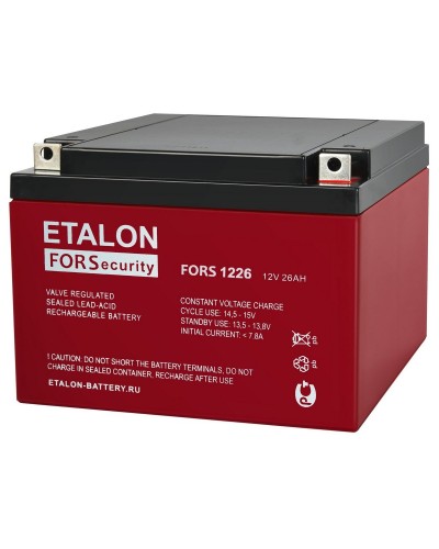 ETALON FORS 1226. Аккумулятор герметичный свинцово-кислотный. ETALON в Пушкино