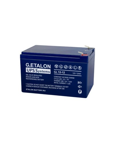 G.ETALON GL 12-12. Аккумулятор герметичный свинцово-кислотный. ETALON в Пушкино