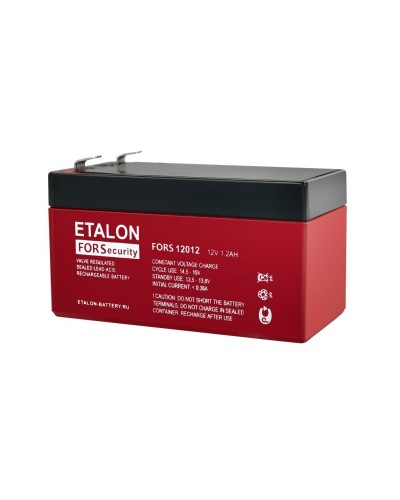ETALON FORS 12012. Аккумулятор герметичный свинцово-кислотный. ETALON в Пушкино