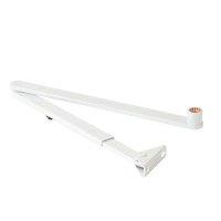 GEZE TS 2000/4000 (белый). Рычажная тяга. GEZE
