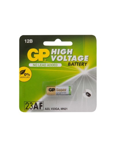 GP 23AF (GP 23AFRA-2F1), БЛИСТЕР. Высоковольтная батарейка 12В. GP Batteries в Пушкино