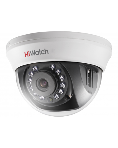 DS-T201(B) (2.8мм). Бюджетная видеокамера мультиформатная купольная. HiWatch в Пушкино