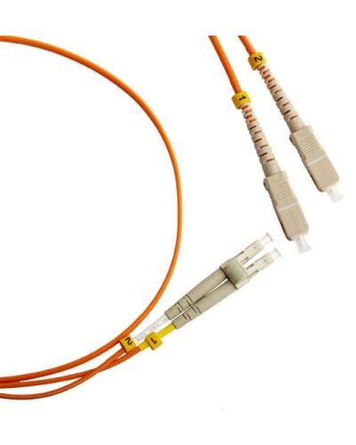 FC-D2-50-LC/PR-SC/PR-H-2M-LSZH-OR. Патч-корд волоконно-оптический LC-SC. Hyperline в Пушкино