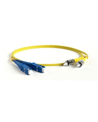 FC-D2-9A1-SC/UR-ST/UR-H-1M-LSZH-WH. Патч-корд волоконно-оптический ST-SC. Hyperline в Пушкино