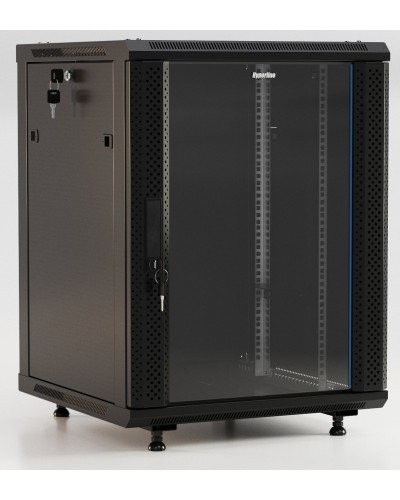TWB-FC-1545-GP-RAL9004. Шкаф телекоммуникационный 19 настенный 15U. Hyperline в Пушкино