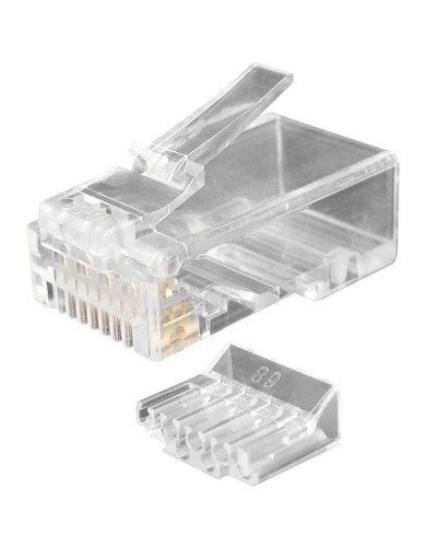 PLUG-8P8C-UV-C6-100 (100 шт). Разъем RJ-45. Hyperline в Пушкино