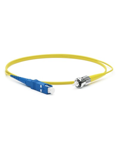 FC-S2-9-SC/UR-ST/UR-H-1M-LSZH-YL. Патч-корд волоконно-оптический одномодовый. Hyperline в Пушкино