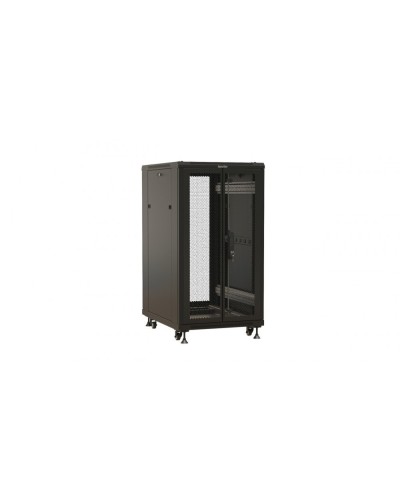 TTBR-2266-DD-RAL9004. Шкаф телекоммуникационный 19 напольный 22U. Hyperline в Пушкино