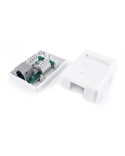 SB1-1-8P8C-C6-SH-WH. Розетка RJ-45. Hyperline в Пушкино