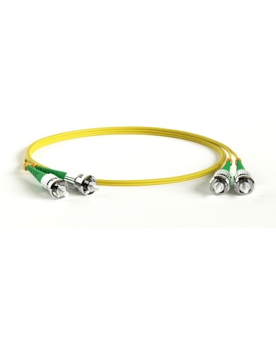 FC-D2-9-ST/AR-ST/AR-H-1M-LSZH-YL. Патч-корд волоконно-оптический ST-ST. Hyperline в Пушкино
