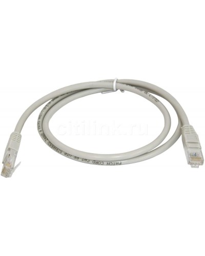 PC-LPM-UTP-RJ45-RJ45-C5e-0.3M-LSZH-GY. Патч-корд медный. Hyperline в Пушкино