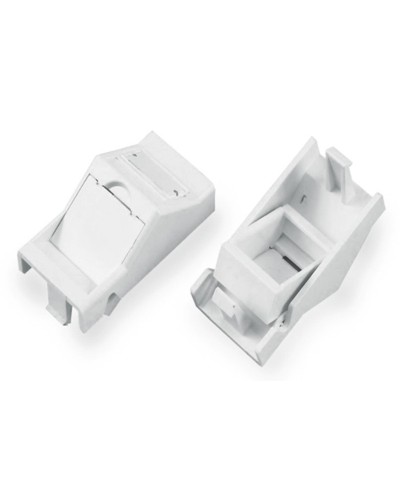 SIP2A-1K-M45-22.5. Вставка угловая 45x22.5 (аналог Mosaic) для 1 модуля формата Keystone Jack. Hyperline в Пушкино
