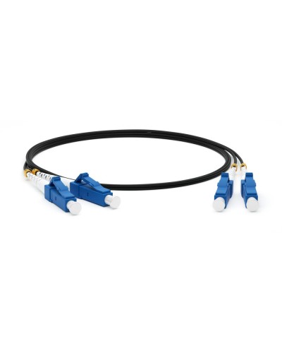 FC-D2-9-LC/UR-LC/UR-H-25M-LSZH-BK. Патч-корд волоконно-оптический одномодовый. Hyperline в Пушкино