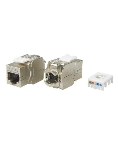 KJ8-8P8C-C5e-180-TLS-SH-F-WH. Вставка Keystone Jack RJ-45. Hyperline в Пушкино