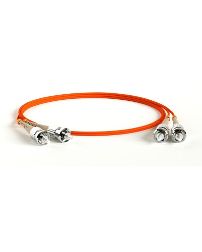 FC-D2-50-ST/PR-ST/PR-H-1M-LSZH-OR. Патч-корд волоконно-оптический многомодовый. Hyperline в Пушкино