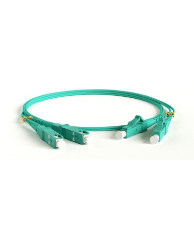 FC-D2-503-LC/PR-SC/PR-H-5M-LSZH-AQ. Патч-корд волоконно-оптический многомодовый. Hyperline в Пушкино