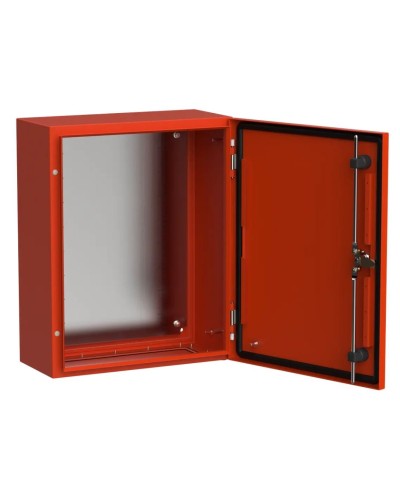ЩМП-50.40.20 УХЛ1 IP66 RAL3020 TITAN 5 (TI5-13-N-050-040-020-66). Корпус металлический с монтажной платой. IEK в Пушкино