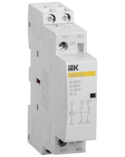 Контактор модульный КМ20-11M AC (MKK11-20-11). Контактор модульный. IEK в Пушкино