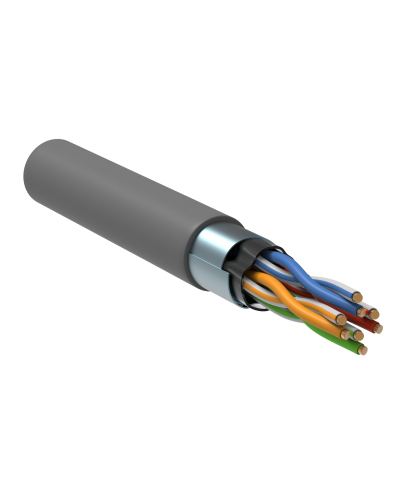 GENERICA F/UTP кат.5E 24AWG 4 пары LSZH серый (BC1-C5E04-321-305-R-G). Кабель «витая пара» (LAN) для структурированных систем связи. IEK в Пушкино