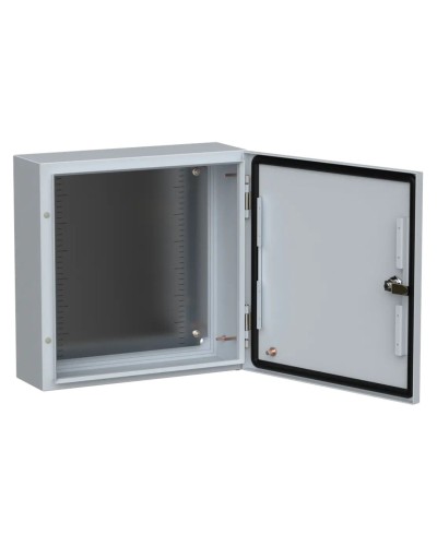 ЩМП-40.40.15 УХЛ1 IP66 400х400х150 TITAN 5 (TI5-10-N-040-040-015-66). Шкаф металлический с монтажной платой. IEK в Пушкино