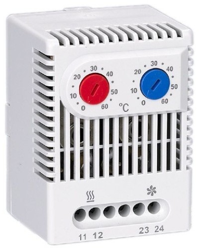 Термостат двухканальный от 0 до +60°C NO+NC (YCE-DTNO-NC-60). Термостат двухканальный. IEK в Пушкино