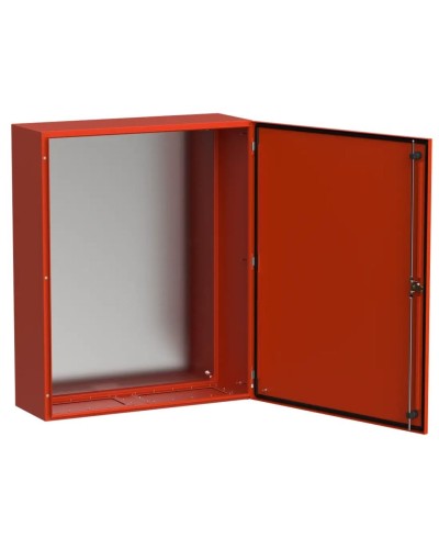 ЩМП-100.80.30 УХЛ1 IP66 RAL3020 TITAN 5 (TI5-13-N-100-080-030-66). Корпус металлический с монтажной платой. IEK в Пушкино
