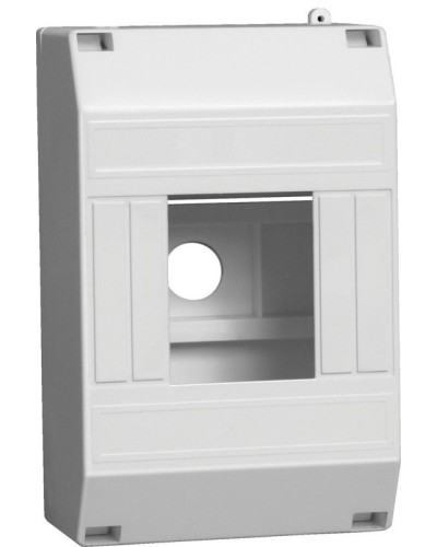 Корпус пластиковый КМПн 1/4 IP20 белый (MKP31-N-04-30-135). Щиток модульный без дверцы, настенный. IEK в Пушкино