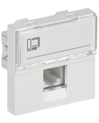 Розетка RJ45 кат.6 PRIMER РКИ-20-00-П-6 белый IEK (PR-KK40D-RI-0-2-1C06U-K01). Розетка RJ-45. IEK в Пушкино