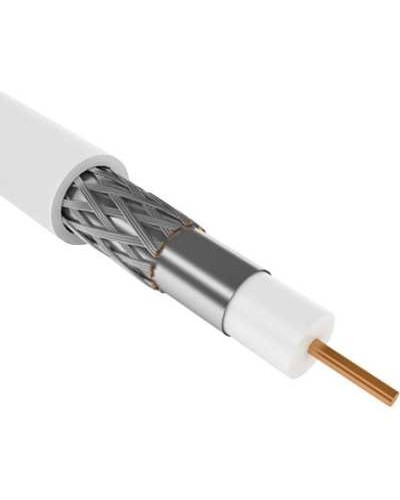 GENERICA RG6 медный 75Ом FPE PVC белый (CC3-R6F1-111-100-G). Кабель коаксиальный медный. IEK в Пушкино