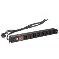 PH12-8C131. Блок розеток 19”. ITK