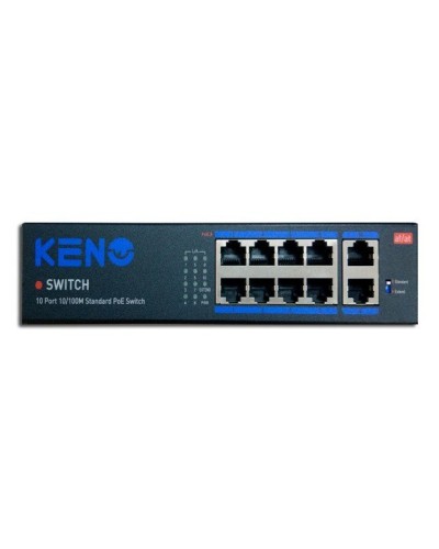 KN-SW802POE+. Коммутатор с питанием по PoE. KENO в Пушкино