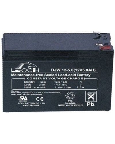 LEOCH DJW 12-5,0. Аккумулятор герметичный свинцово-кислотный. LEOCH в Пушкино