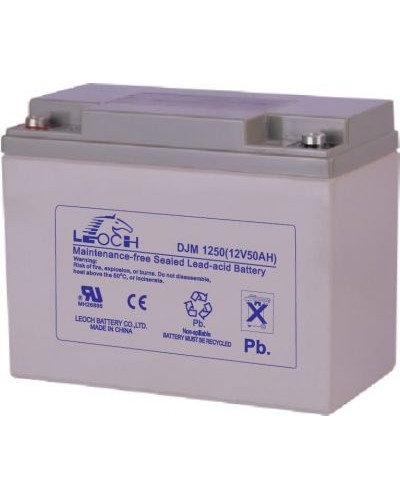 LEOCH DJM 1250. Аккумулятор герметичный свинцово-кислотный. LEOCH в Пушкино