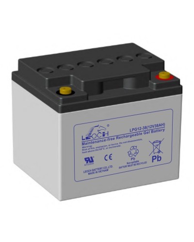 LEOCH LPG 12-38. Аккумулятор герметичный свинцово-кислотный. LEOCH в Пушкино