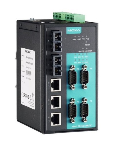 NPort S8455I-SS-SC. 4-портовый преобразователь. MOXA в Пушкино