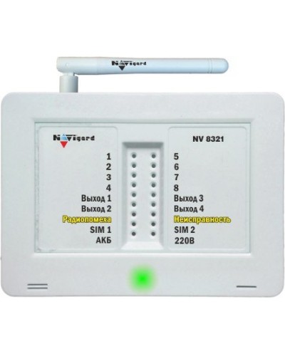 NV 8321. GSM сигнализация радиоканальная. NAVIgard в Пушкино