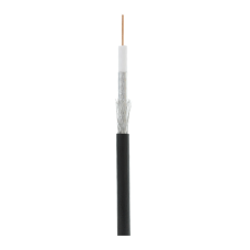 RG-6 CCS, Out, PE (EC-C2-32123B-BK-3). Кабель коаксиальный омедненный. NETLAN