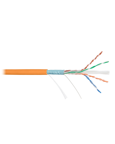 F/UTP 4pair, Cat6, Solid, In, нг(А)-HF (NMC 4240C-OR). Кабель «витая пара» (LAN) для структурированных систем связи. NIKOMAX в Пушкино