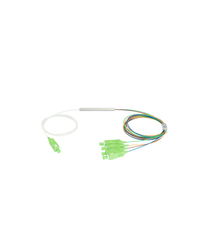 NMF-SPP1X4A1-SCA-M. Сплиттер планарный 1x4, 9/125мкм, SC/APC, 0.9 мм. NIKOMAX в Пушкино