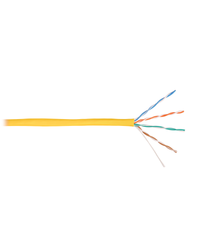 U/UTP 4pair, Cat5e, Solid, In, нг(А)-HF (NMC 4100C-YL). Кабель «витая пара» (LAN) для структурированных систем связи. NIKOMAX в Пушкино