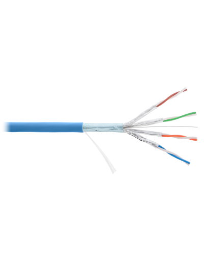 F/FTP 4pair, Cat6a, Solid, In, нг(А)-HF (NMC 4355C-IB). Кабель «витая пара» (LAN) для структурированных систем связи. NIKOMAX в Пушкино