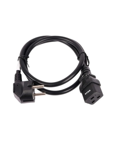 NTSS-PC19772 C19-Schuko проводник.:3х1.5мм2 3м 220/250В 16А черный. Кабель питания. NTSS в Пушкино