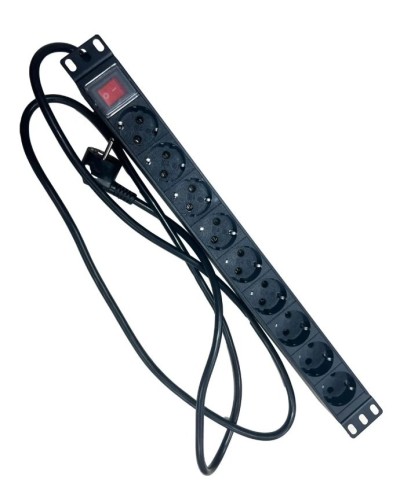 NTSS-PDU-DA2036 гор.размещ. 9xSchuko базовые 16A Schuko 2м. Блок розеток 19. NTSS в Пушкино
