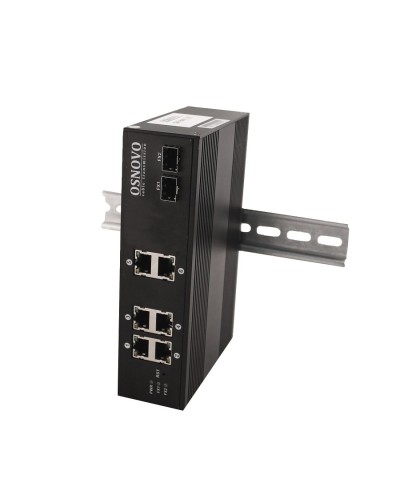 SW-8062/IC. Промышленный PoE коммутатор Gigabit Ethernet на 8 портов. OSNOVO в Пушкино