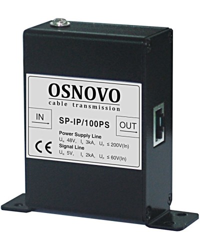 SP-IP/100PS. Устройство грозозащиты цепей Ethernet. OSNOVO в Пушкино