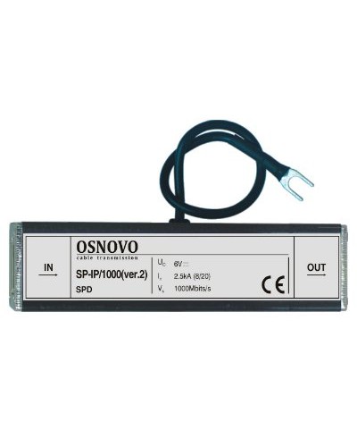 SP-IP/100(ver2). Устройство грозозащиты цепей Ethernet. OSNOVO в Пушкино