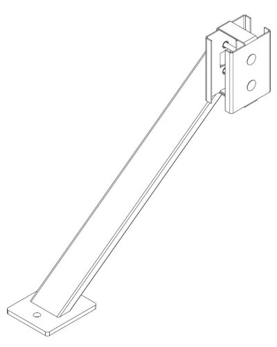PERCo-MB-16.9. Упор для стоек секции ограждения. PERCo в Пушкино