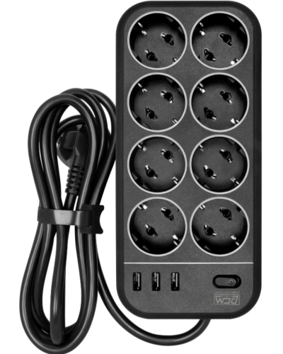 SP-08 USB03AB 3,0 M. Сетевой фильтр. POWERCOM в Пушкино