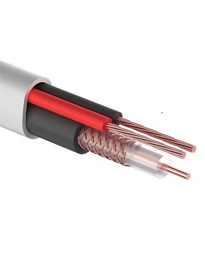 КВК-В-2+2x0,50 мм² (Cu/Cu) белый PROconnect (01-4213). Кабель комбинированный для систем видеонаблюдения. PROCONNECT в Пушкино