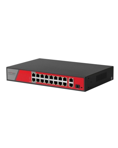 PND-16P-2G1F-BT2 (300W). Коммутатор гибридный 16+2+1 с PoE. Polyvision в Пушкино